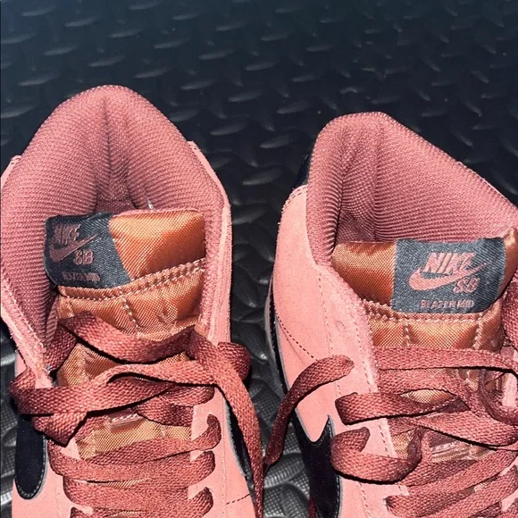 Nike SB Zoom Blazer Mid Oxen Brown Black Size Mens 8 Women’s 9.5 - Picture 4 of 12